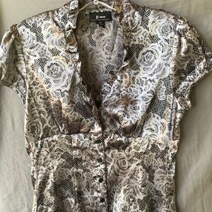 Heart Soul Silver Blouse